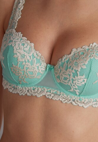 INTIMISSIMI Balconette Bra in Blue