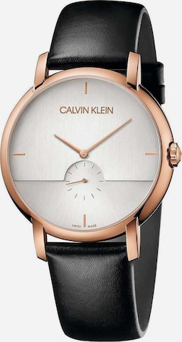 Montre à affichage analogique Calvin Klein - Uhren en argent : devant