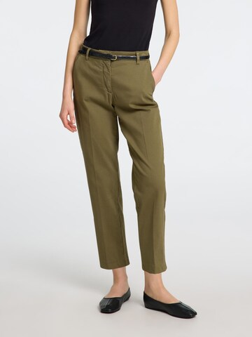 SELECTED FEMME Regular Chino 'SLFVera Rita' in Groen: voorkant