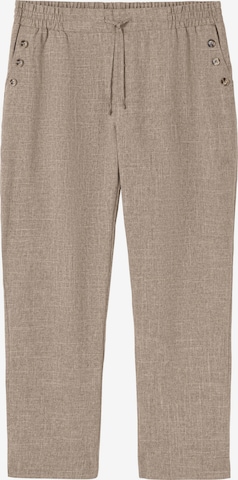 SHEEGO Regular Pants in Brown: front