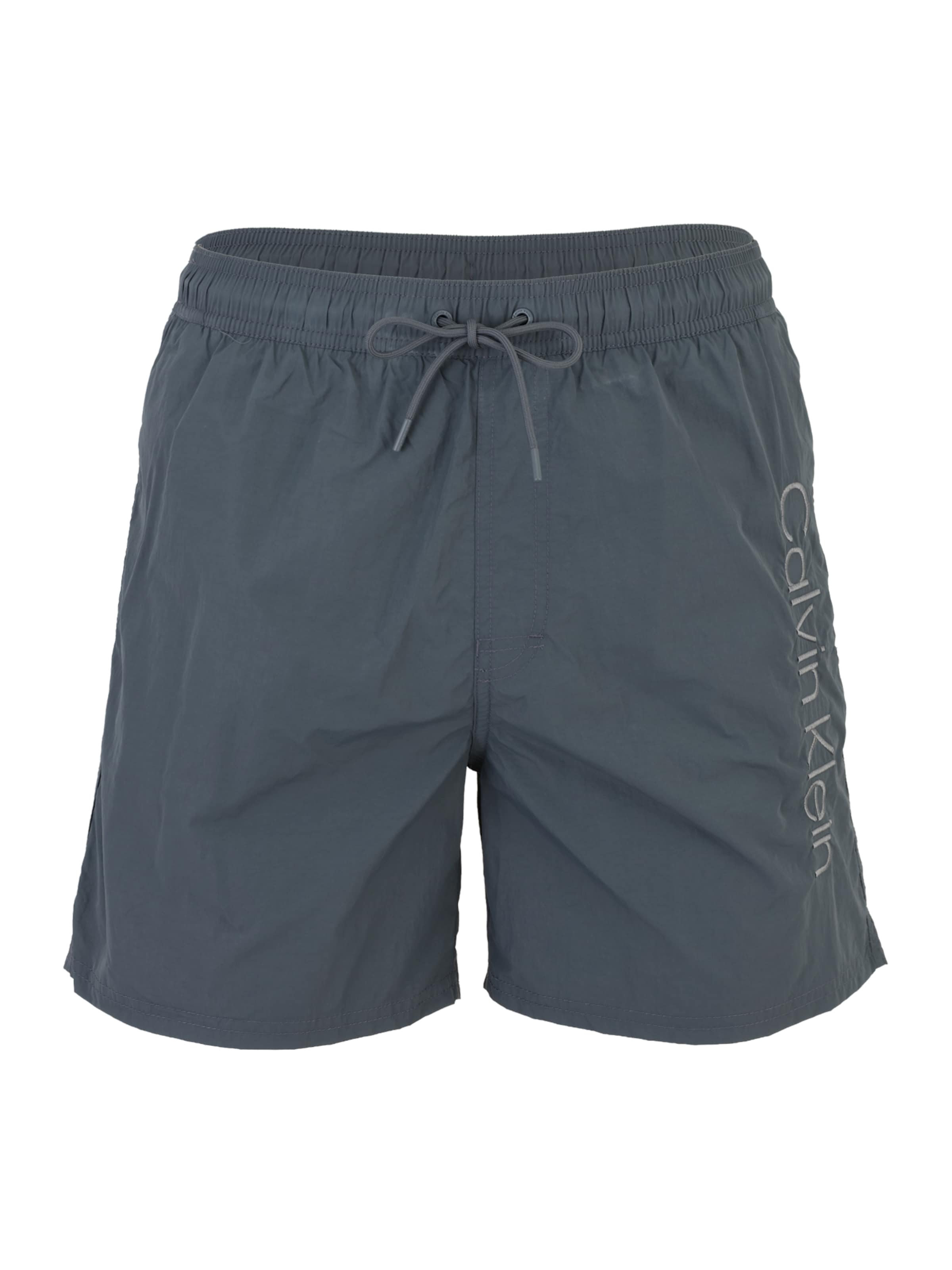 Calvin Klein Swimwear Plavecké šortky - Sivá: predná strana