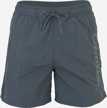 Calvin Klein Swimwear Plavecké šortky - Sivá: predná strana