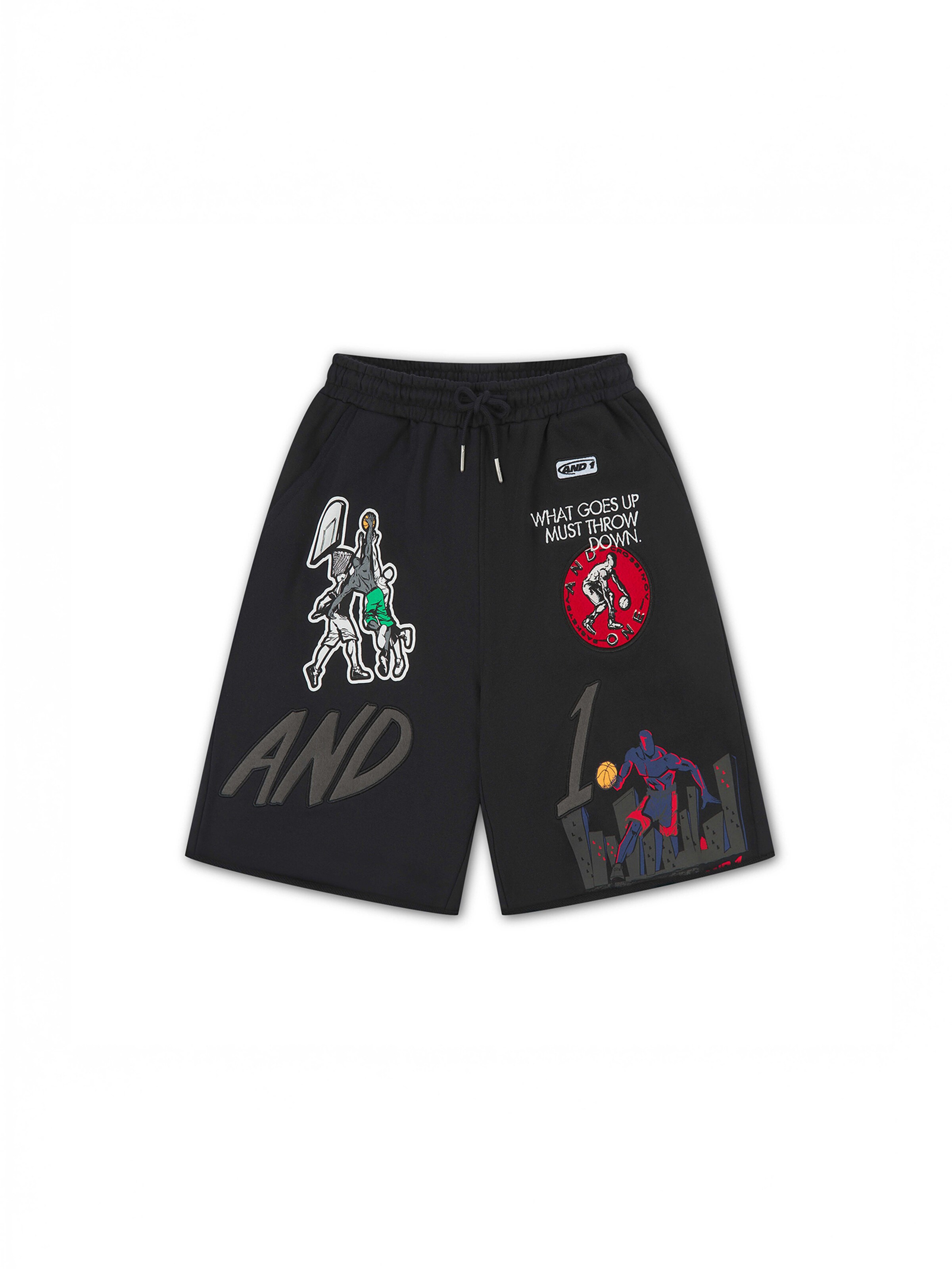 AND1 - regular Pantalón en negro: frente