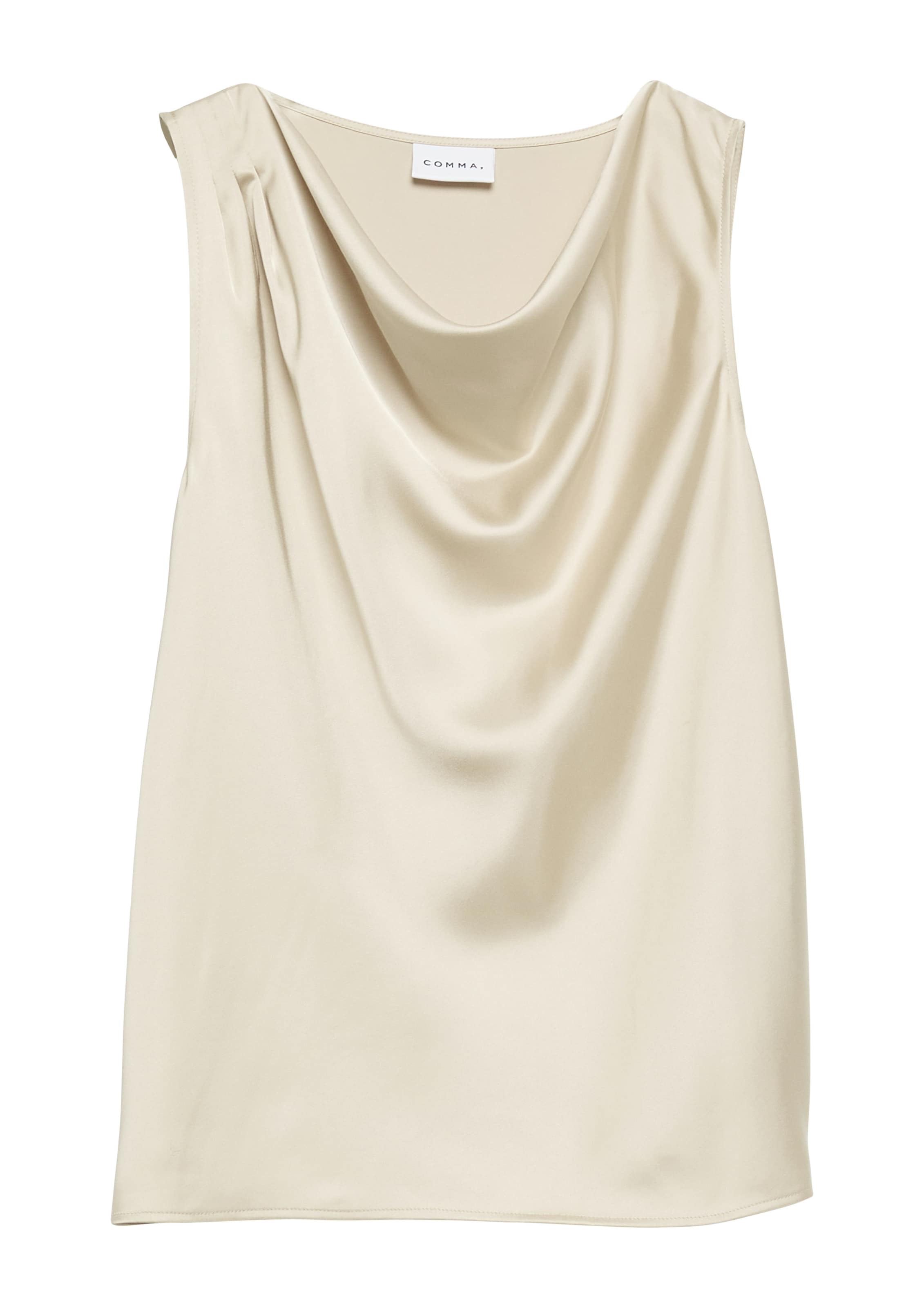 COMMA Blouse in Grijs: voorkant