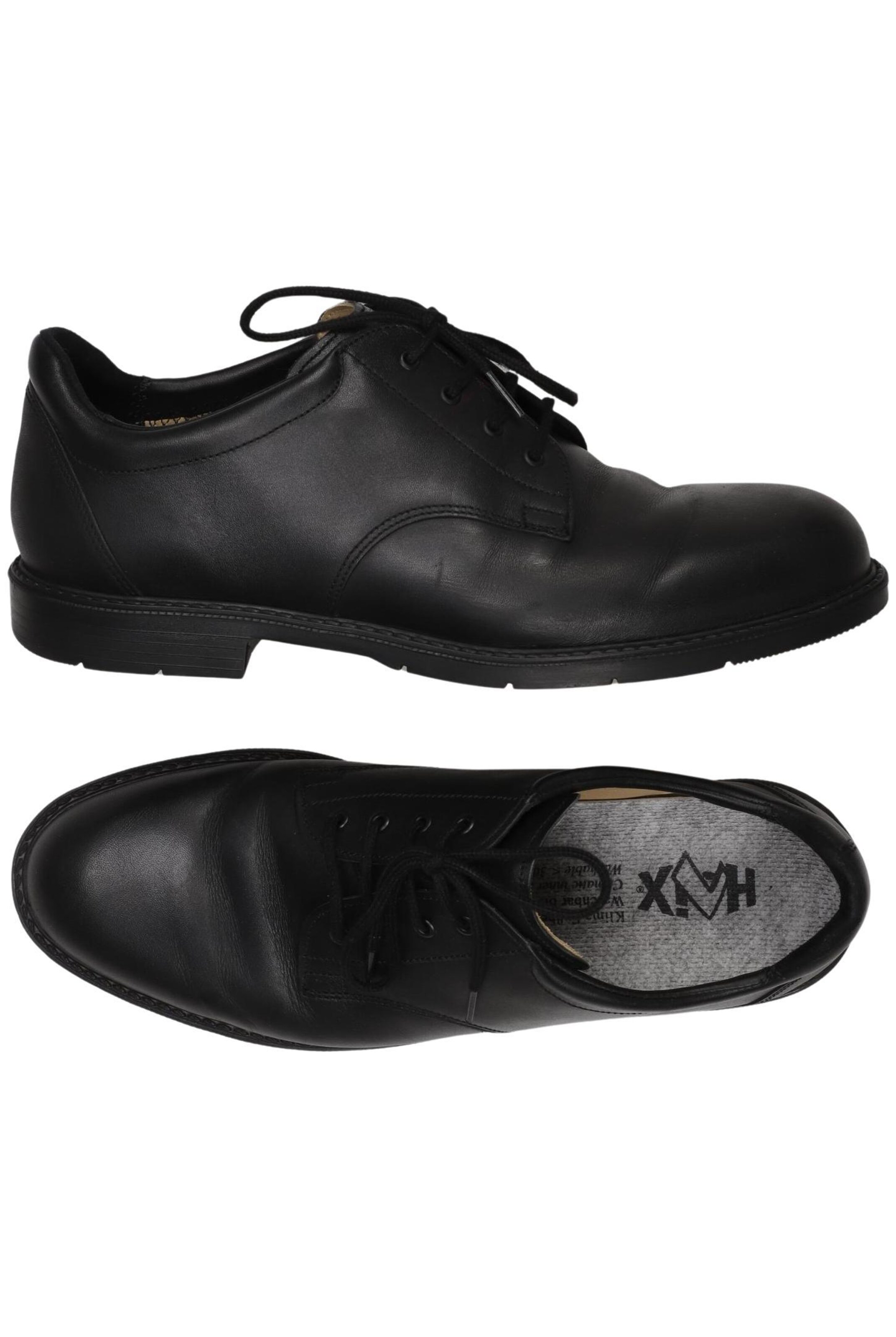 Haix Flats & Loafers in 45 in Black: front