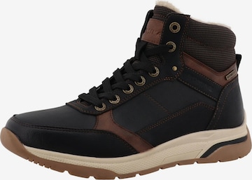 ROMIKA Lace-Up Boots in Black: front