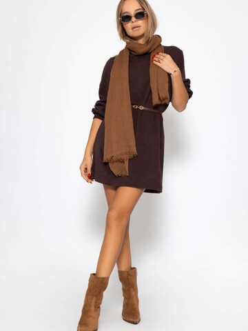 SASSYCLASSY Kleid‌‌‌‌‌ in Braun