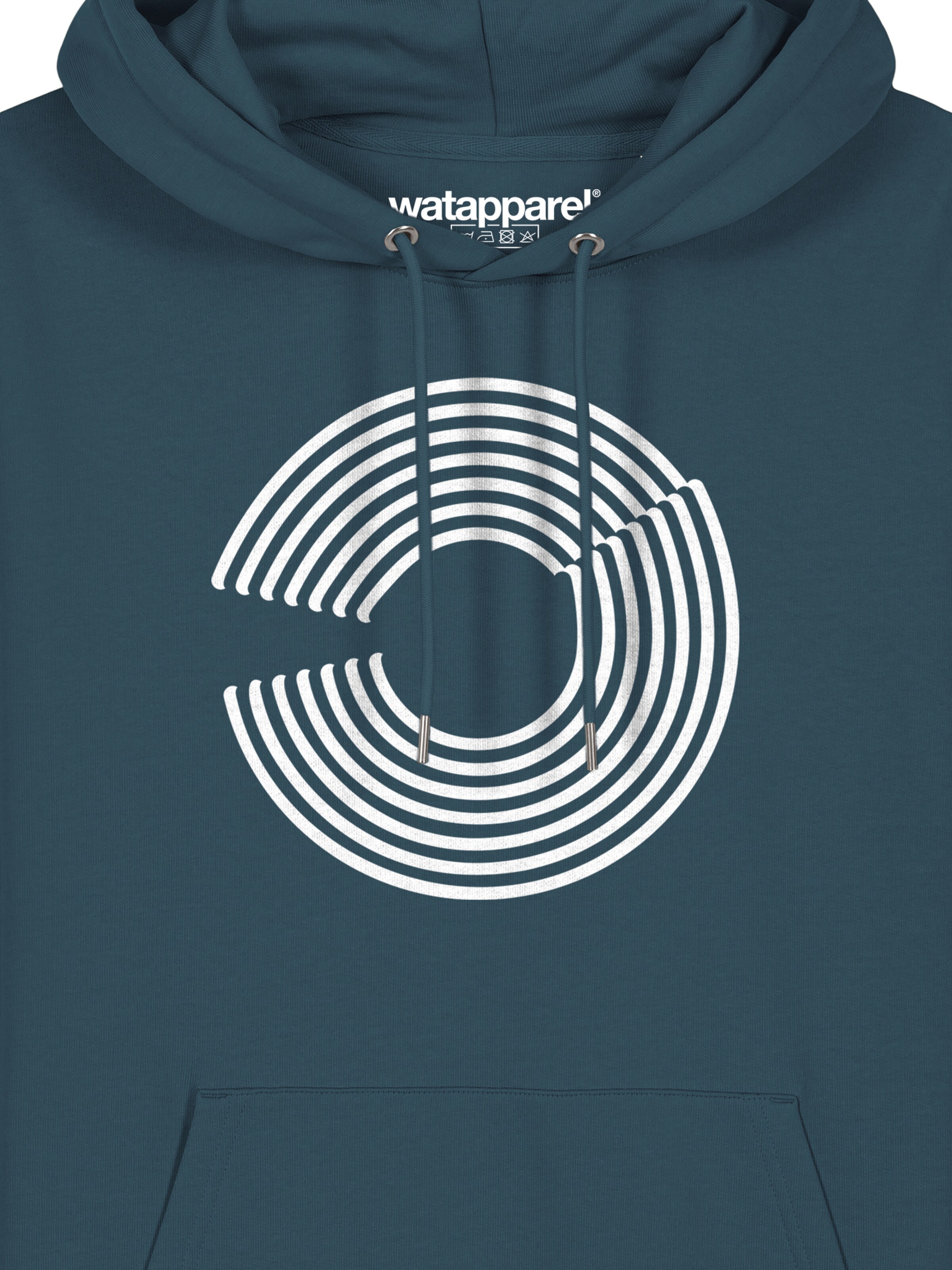 Felpa ' Abstract 01 ' di Watapparel in blu