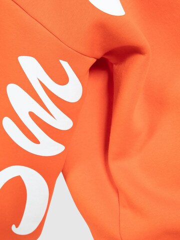 Smilodox Sweatshirt ' Liquid Brail ' in Orange