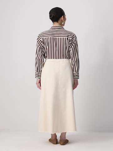 Touche Prive Rok in Beige