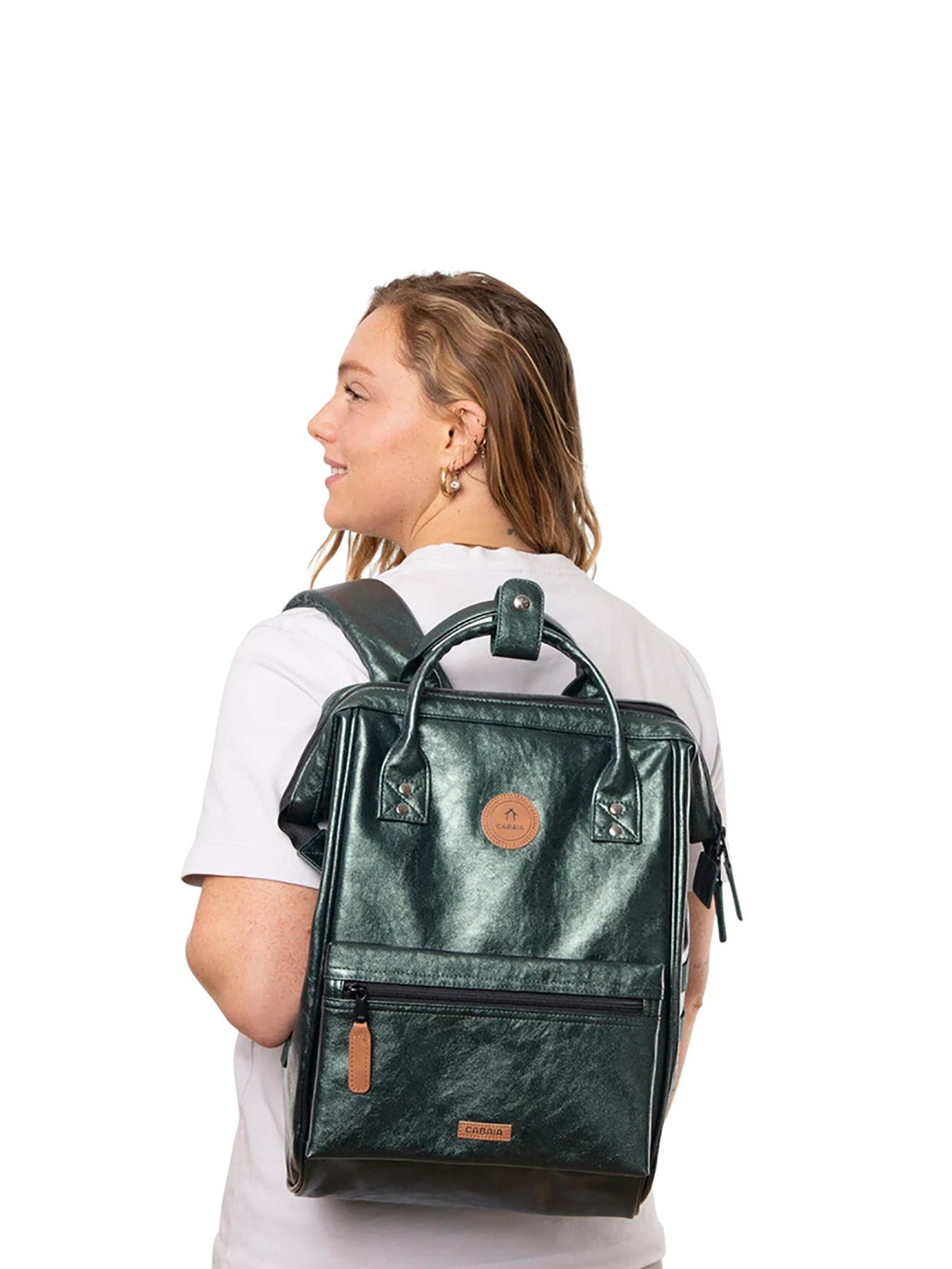 Cabaia Backpack 'Lucerne M' in Green