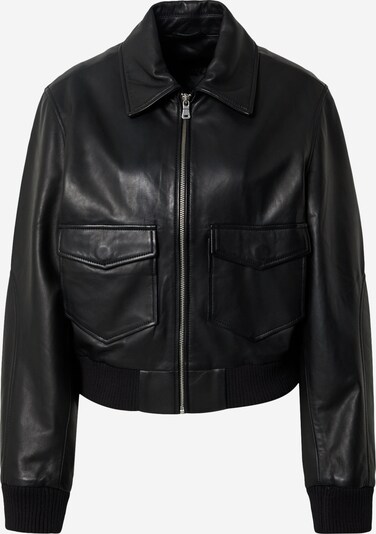 ABOUT YOU x Marie von Behrens Lederjacke 'Cleo' in schwarz, Produktansicht
