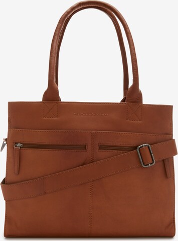 The Chesterfield Brand Diaper Bags in Brown: front
