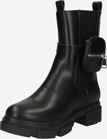 Boots chelsea di Dockers by Gerli in nero: frontale