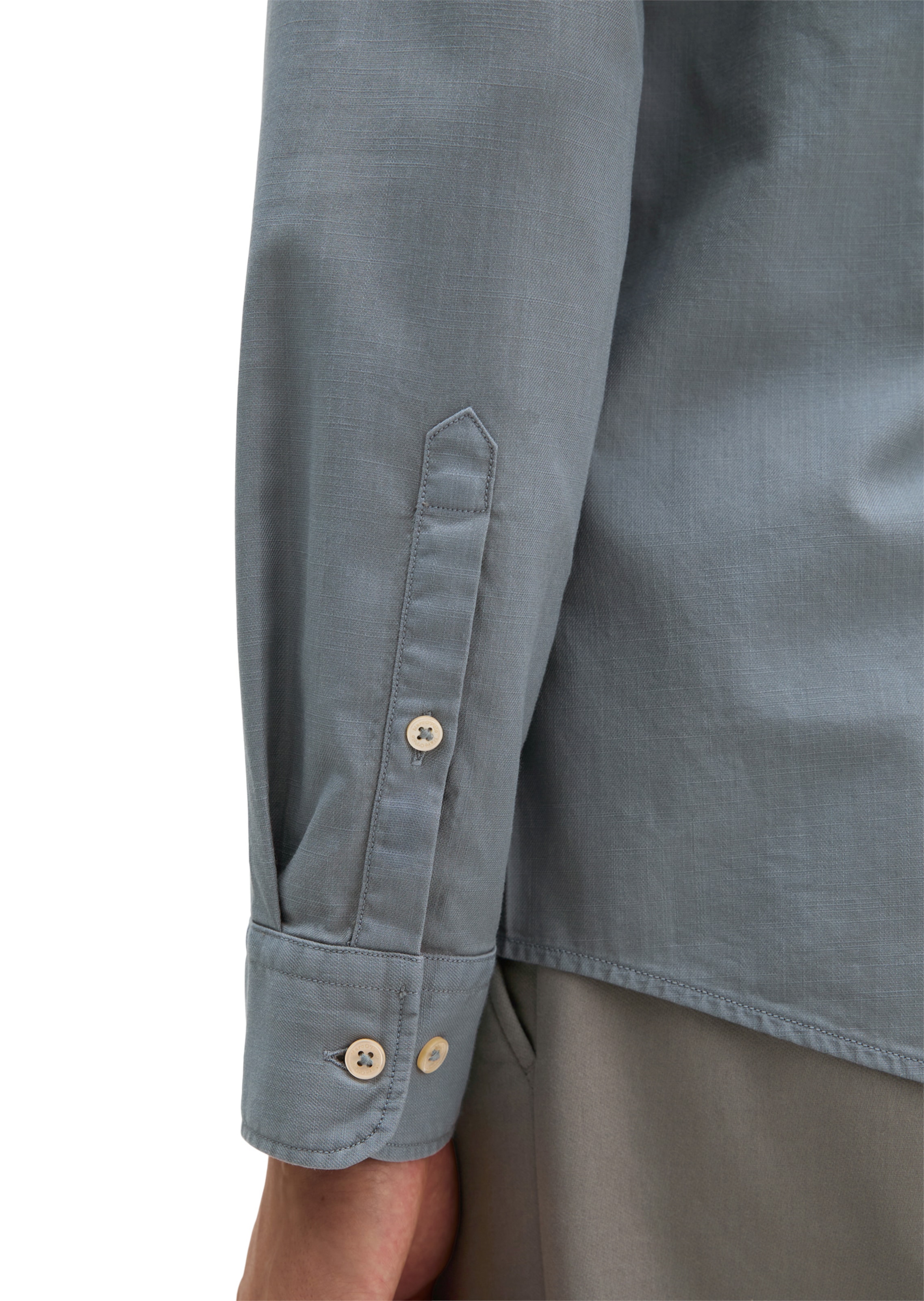 Marc O'Polo Regular fit Overhemd in Blauw