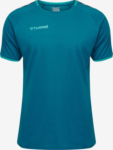 Hummel Functioneel shirt in Blauw: voorkant