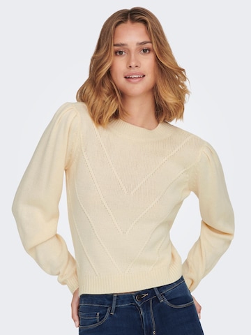 Pullover 'Cikka' di JDY in beige: frontale