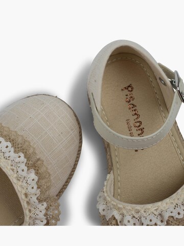 Sandales Pisamonas en beige