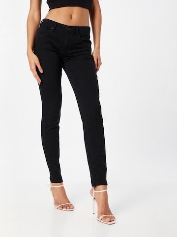 Marc O'Polo DENIM Skinny Jeans 'Alva' in Zwart: voorkant