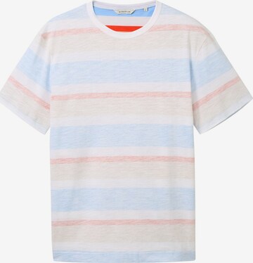 T-Shirt TOM TAILOR en bleu : devant