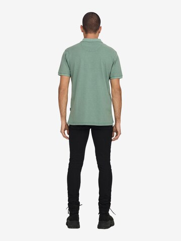 T-Shirt 'Travis' Only & Sons en vert