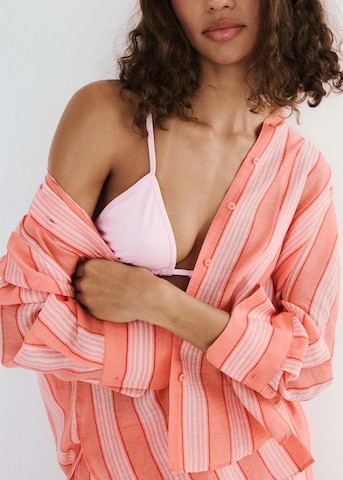 MANGO Bluse 'Clay' in Orange