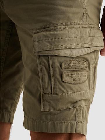 Regular Pantalon 'PME LEGEND - Rotor regular fit cargo shorts' PME Legend en vert