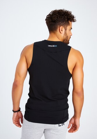 Leif Nelson Gym-Stringer in Schwarz