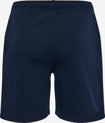 Hummel Regular Workout Pants 'Active' in Blue