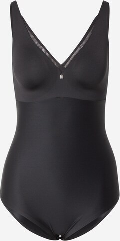 TRIUMPH Shaping Bodysuit 'True Shape Sensation' in Black: front