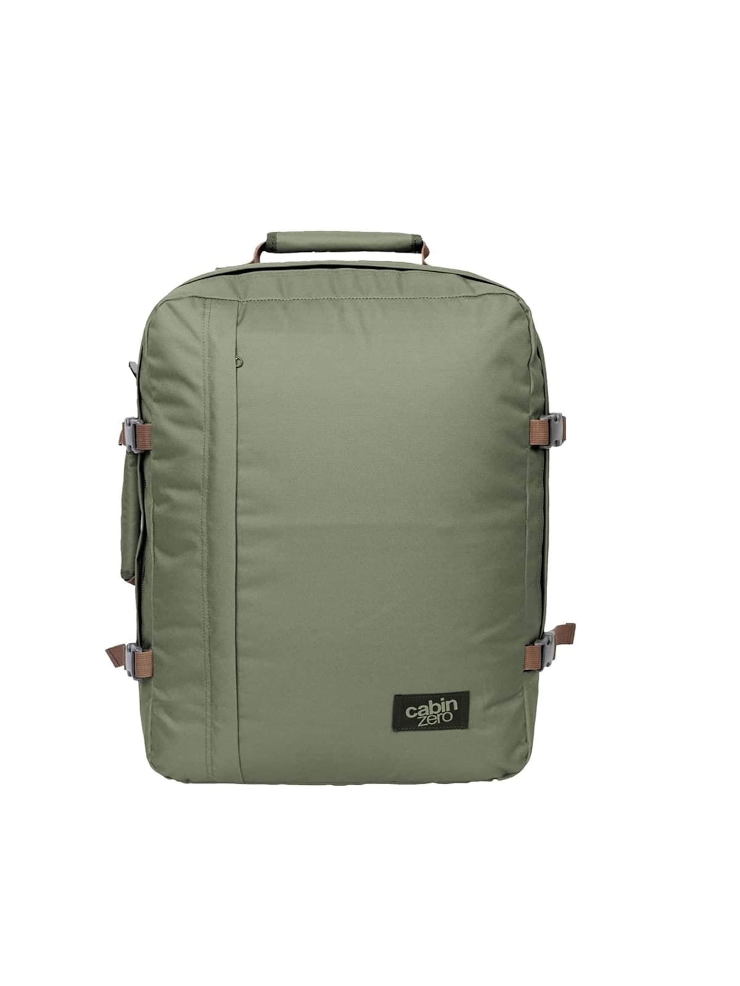 cabin zer Rucksack 'Zaino'‌‌‌ in Grün: Vorderseite