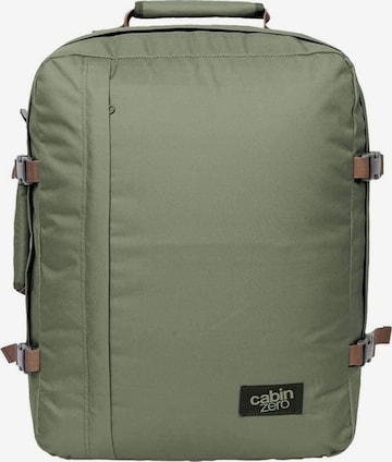 cabin zer Rucksack 'Zaino' in Grün: Vorderseite