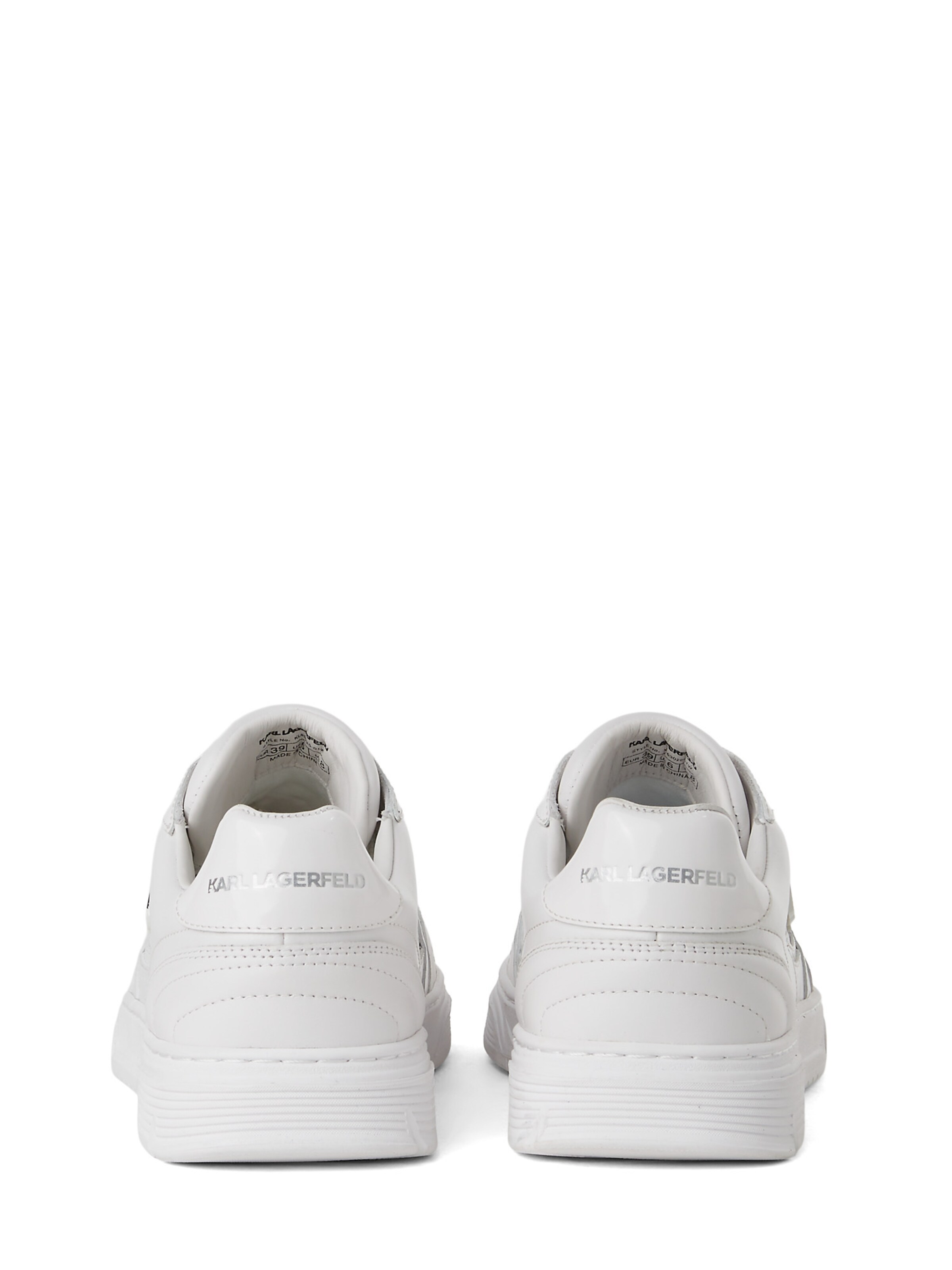 Karl Lagerfeld Nizke superge 'Kourtney' | bela barva