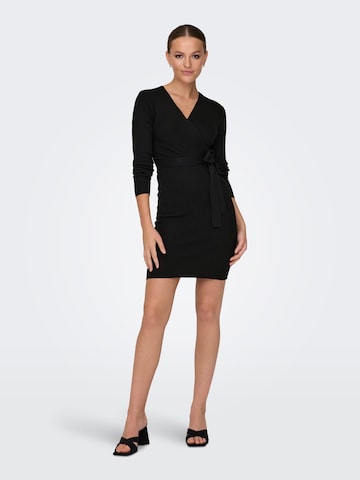 JDY Knitted dress 'MOLLY' in Black
