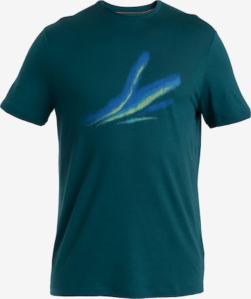 T-Shirt fonctionnel 'Tech Lite III' ICEBREAKER en vert : devant