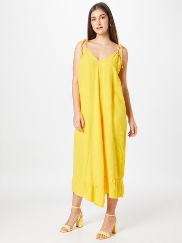 Zwillingsherz Dress 'Roxanne' in Yellow: front