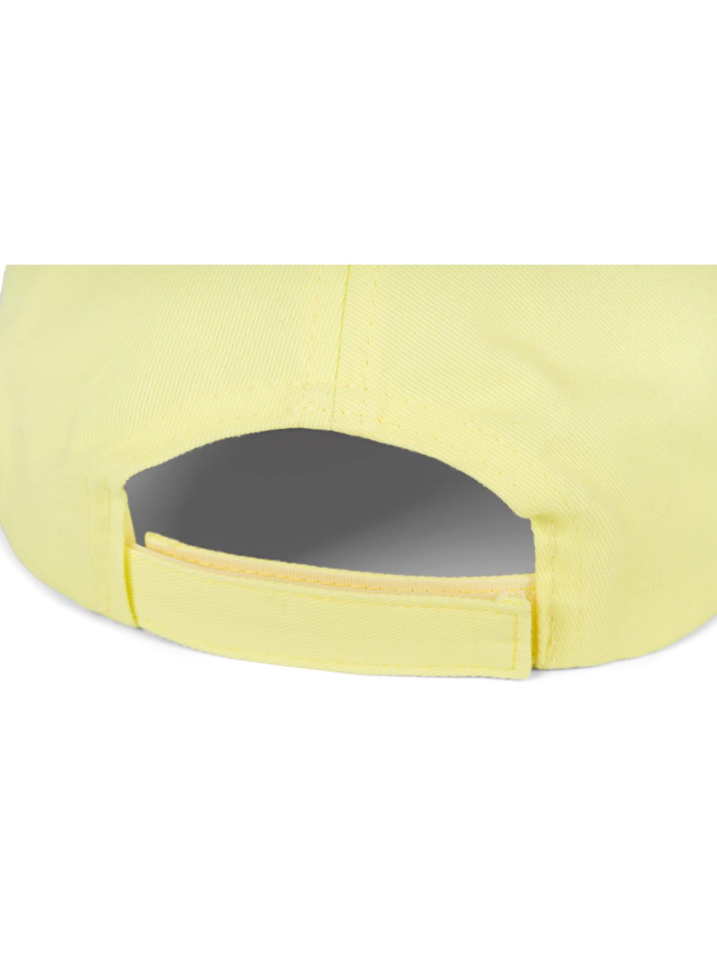 styleBREAKER Cap 'Baseball Cap Einfarbig' in Yellow
