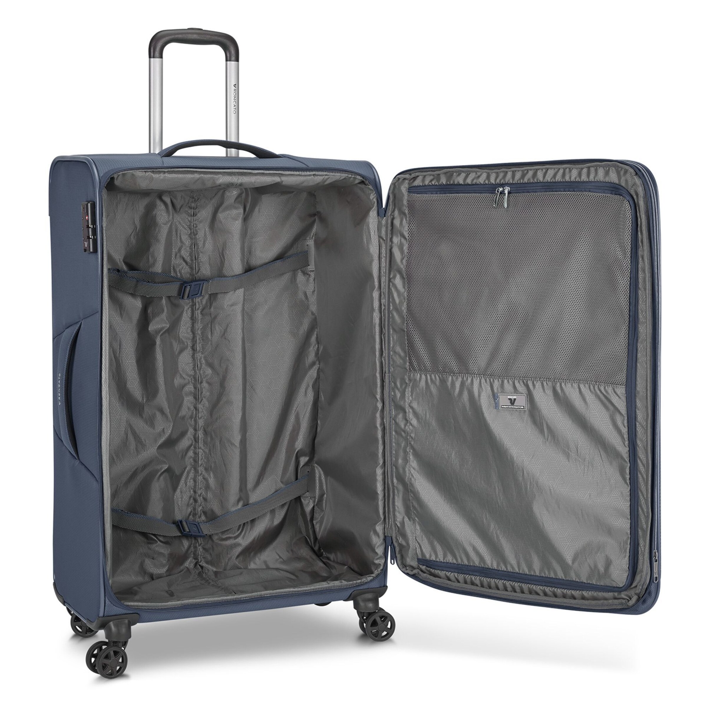 Roncato Suitcase Set 'Jazz 4.0' in Blue