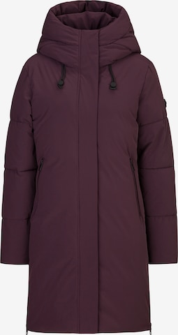 Manteau d’hiver 'Evita' 19V69 ITALIA en rouge : devant