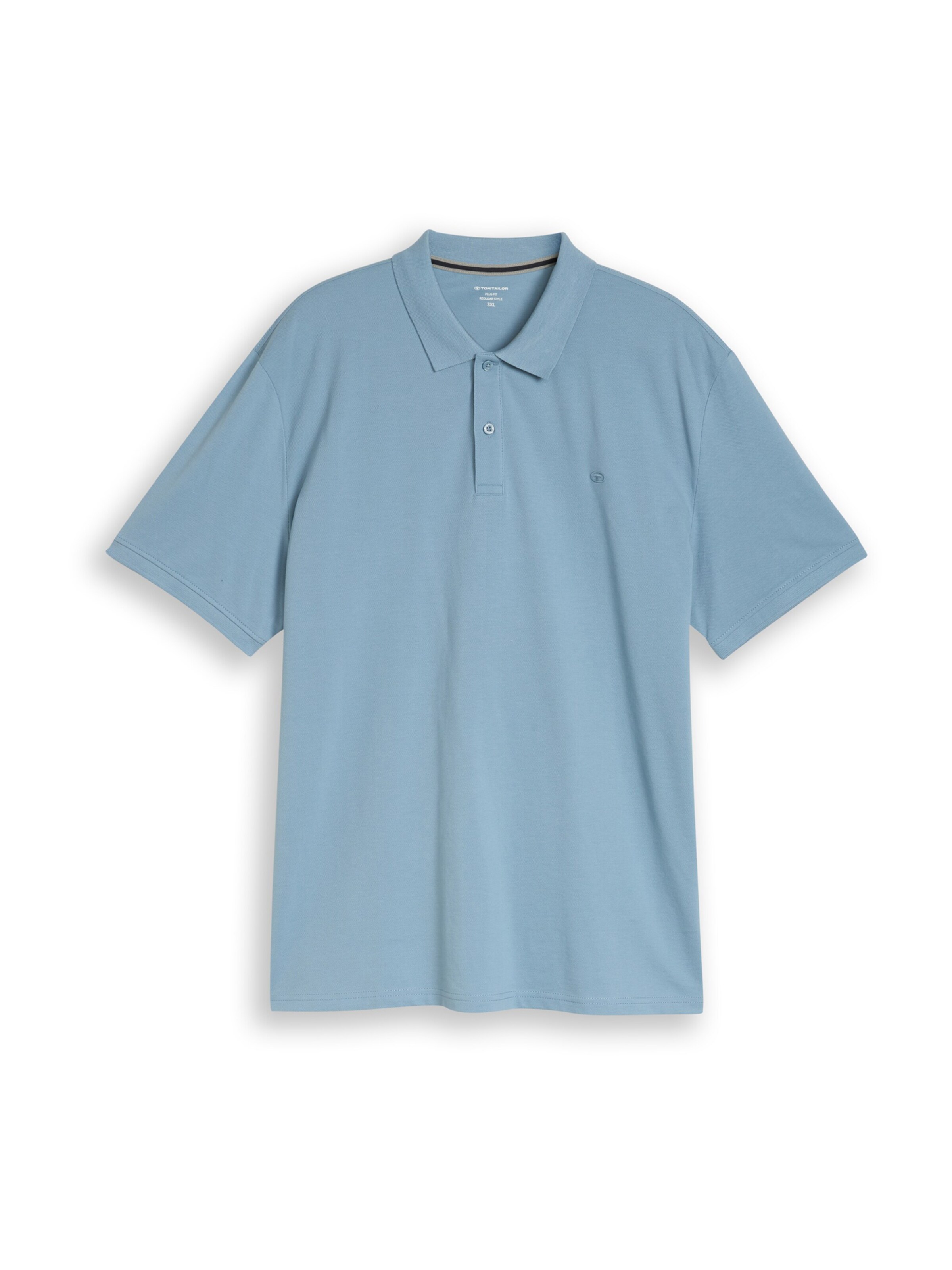 TOM TAILOR Men + Shirt in Blauw: voorkant