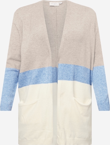 ONLY Carmakoma Cardigan i beige: forside