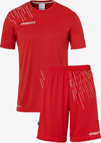UHLSPORT Sportanzug in Rot: Vorderseite
