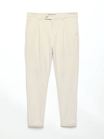 Effilé Pantalon à pince Ramsey en beige