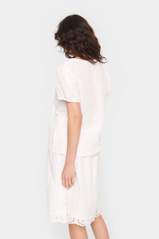 Camicia da donna 'Eamaja' di SAINT TROPEZ in bianco