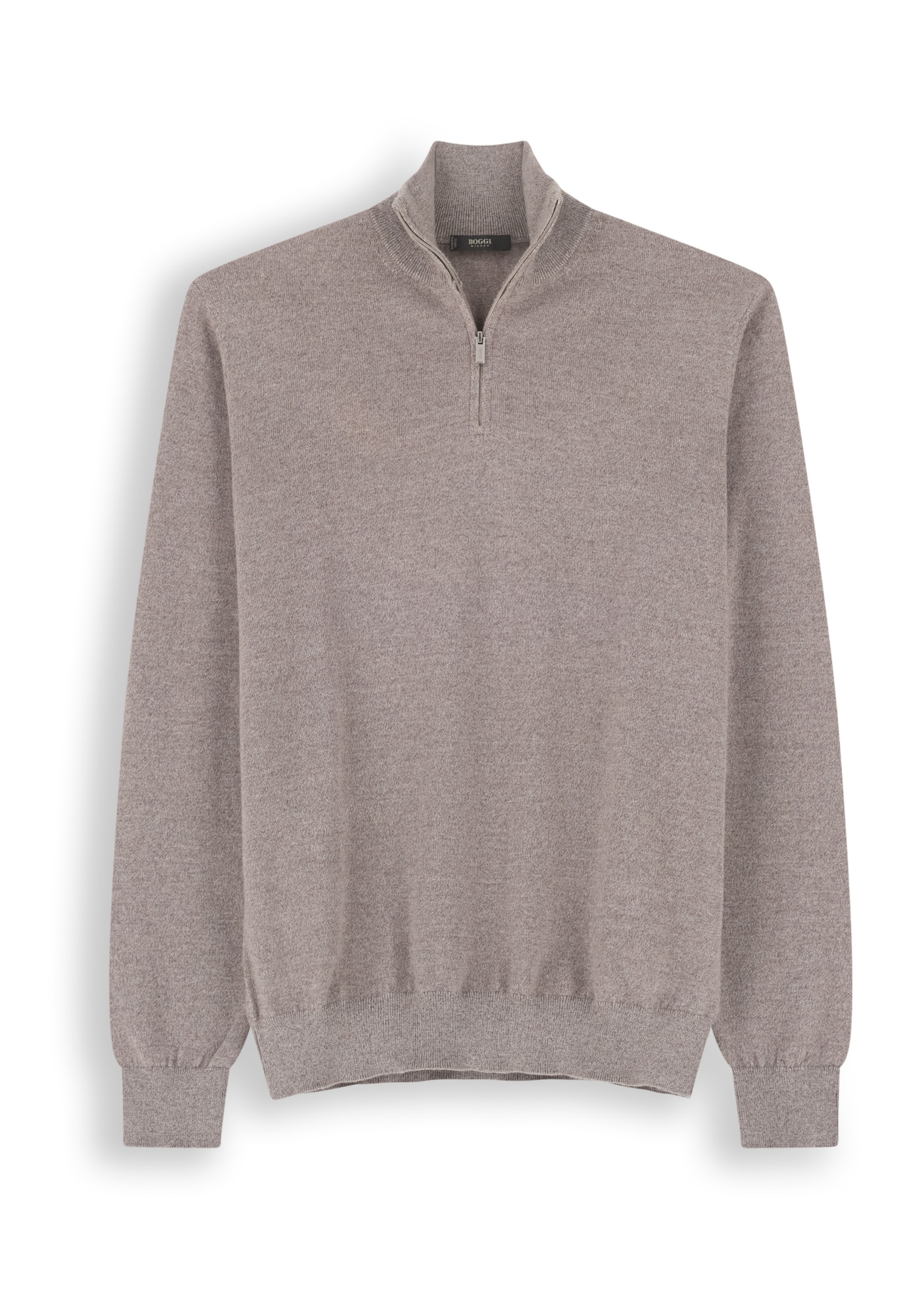 Pull-over Boggi Milano en marron : devant