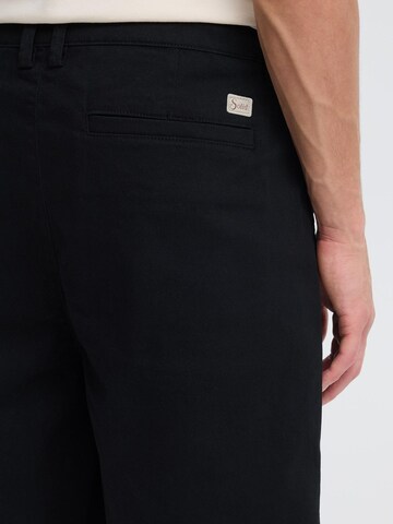 !Solid - Loosefit Pantalón chino ' SDMohan Relaxed Fit ' en negro
