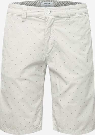 Only & Sons Chino-püksid 'WILL' helehall / must, Tootevaade