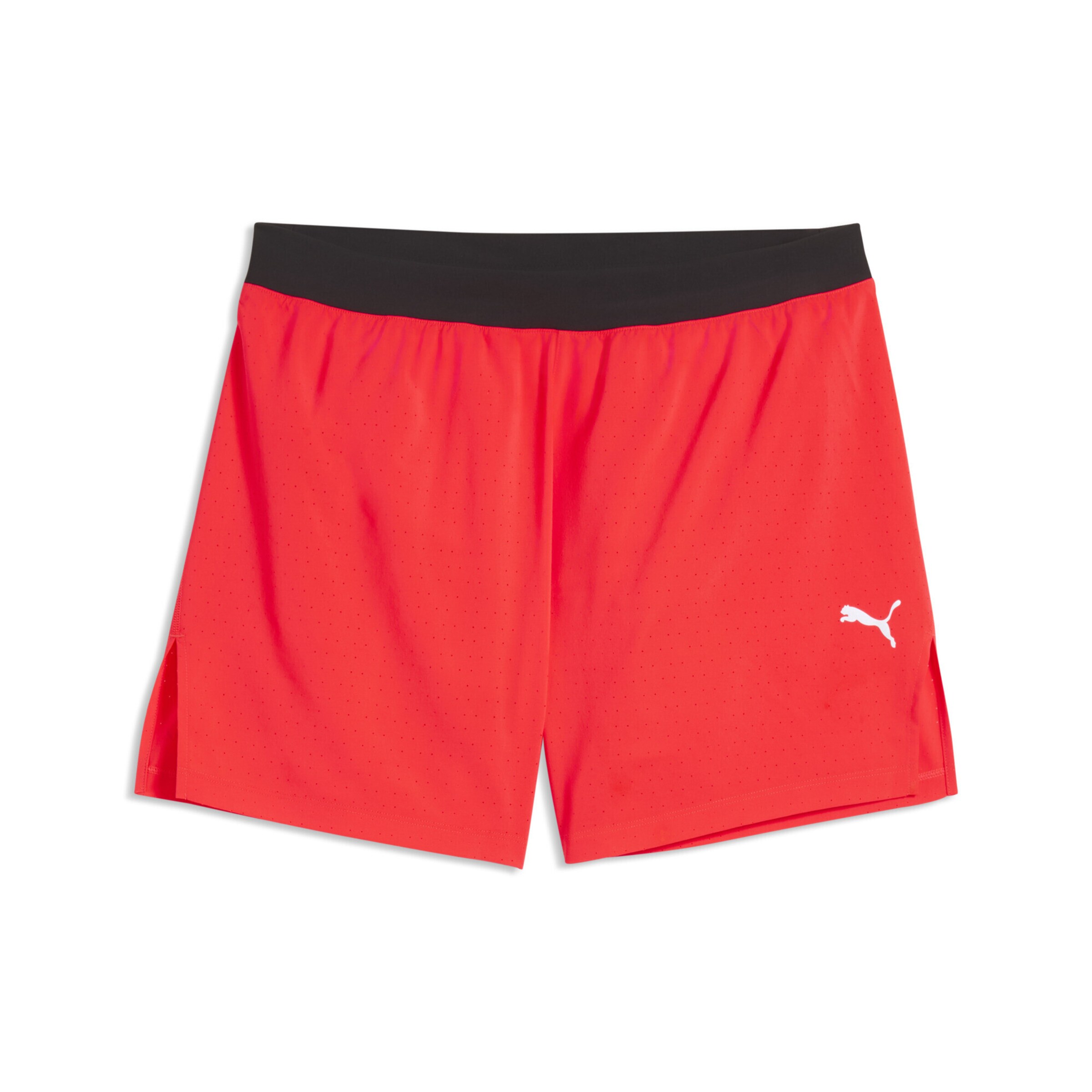 PUMA Sporthose 'Dreamrun 5' in S/Regular in feuerrot / schwarz / weiß, Produktansicht
