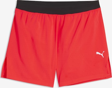 Regular Pantalon de sport 'Dreamrun 5' PUMA en rouge : devant