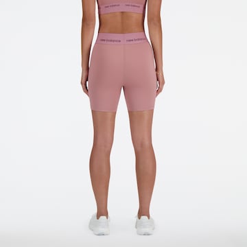 new balanceSkinny Sportske hlače 'Sleek 5' - roza boja